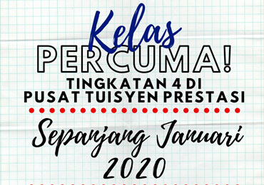 Kelas percuma matematik tambahan tingkatan 4