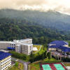 Beautiful campus area in a serene environment