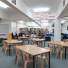 A comfortable library perfect for students study needs